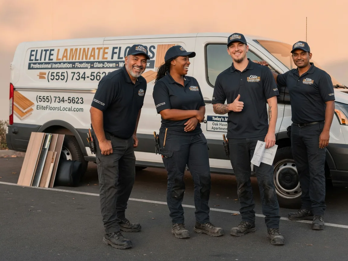 Laminate flooring installation company in Represa, CA